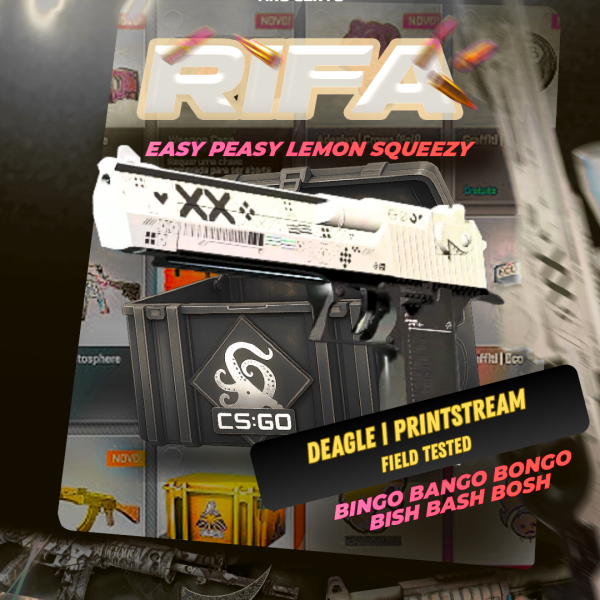 08/11 • Kit Printstream (M4A1-S + AWP + USP + DEAGLE)